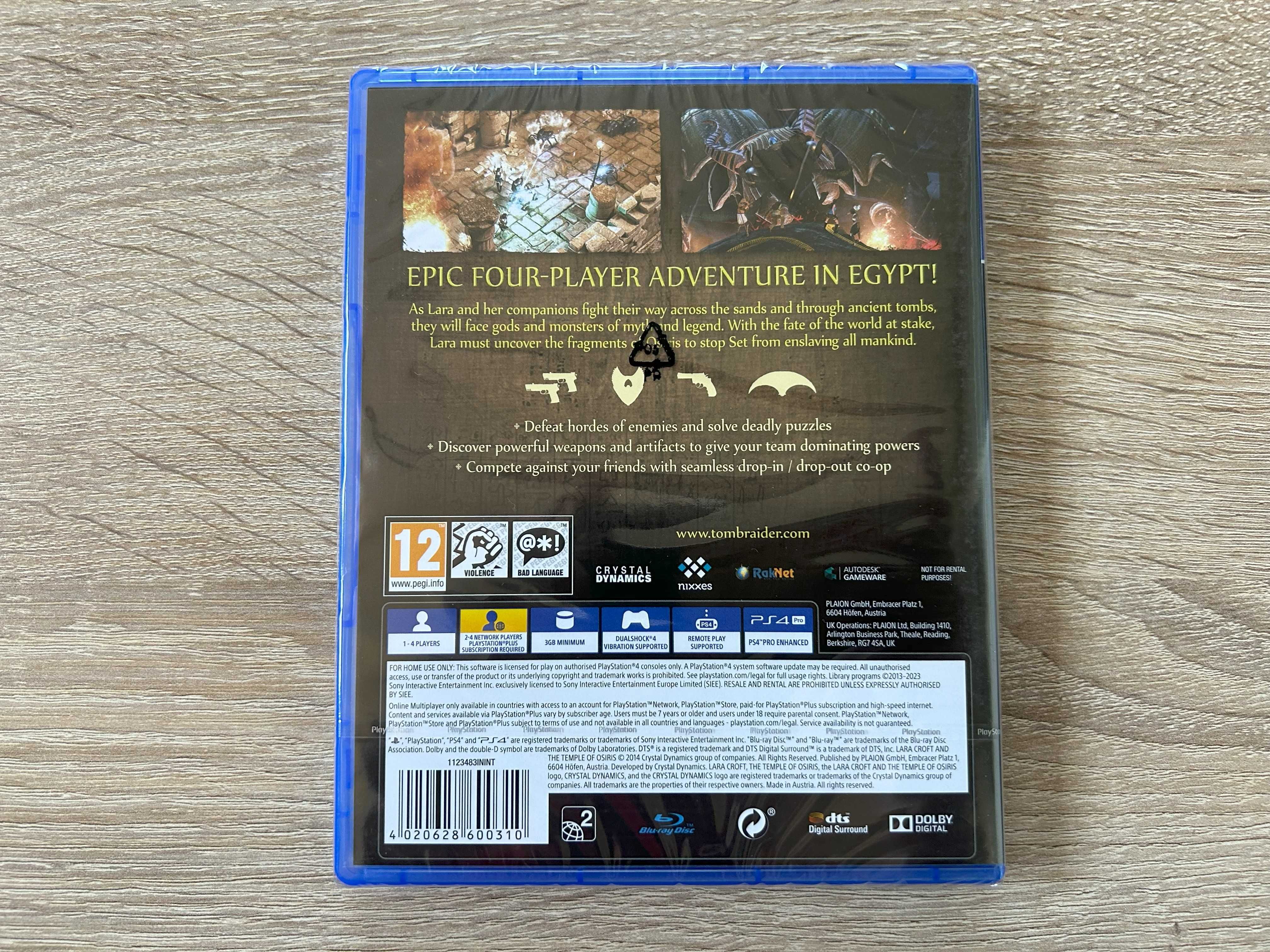 Lara Croft and the Temple of Osiris - PS4 / PS5 - NOWA, FOLIA