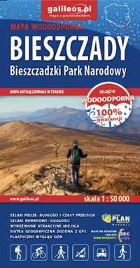 Map tur. syntet. - Bieszczady - Bieszczadzki PN - praca zbiorowa