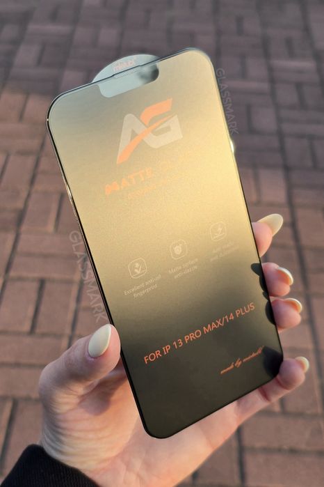 Матове захисне скло iPhone 16 Pro Max 15 14 13 классное матовое стекло