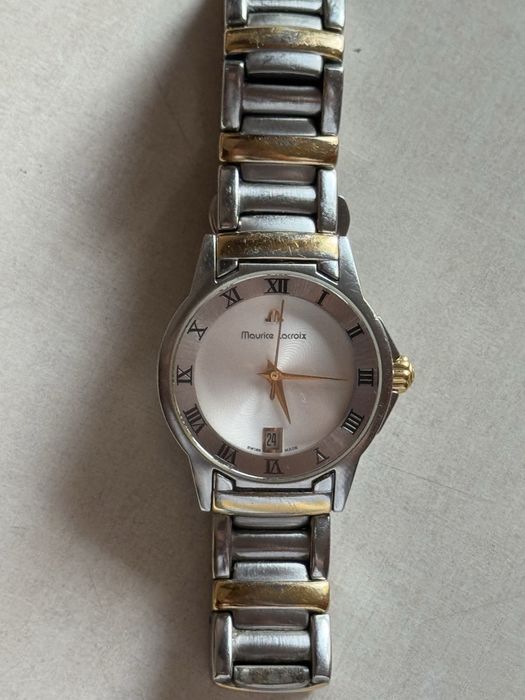 Maurice Lacroix zegarek damski, wymiary 29/33mm, nowa bateria
