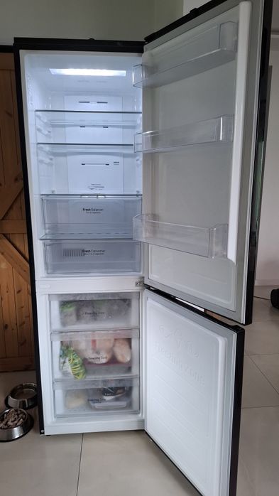 Lodówka LG Czarna Błysk Bardzo dobry stan