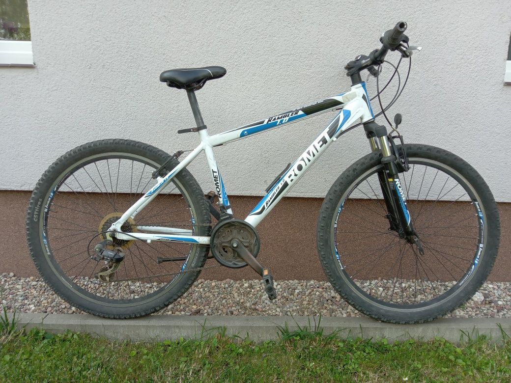 Romet 26" alu rama uszkodzona