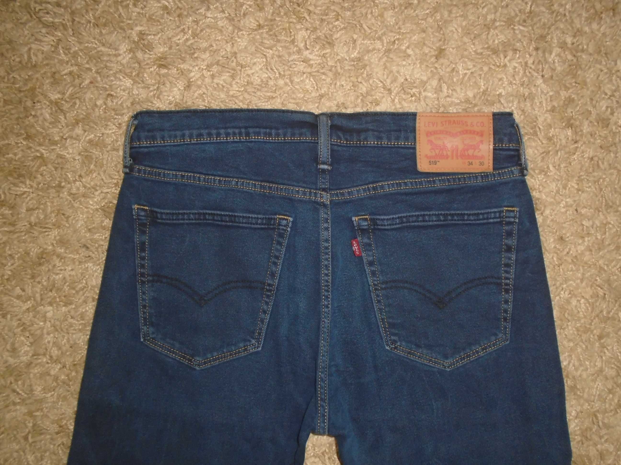 Джинсы Levis 519 USA W34-33 L30