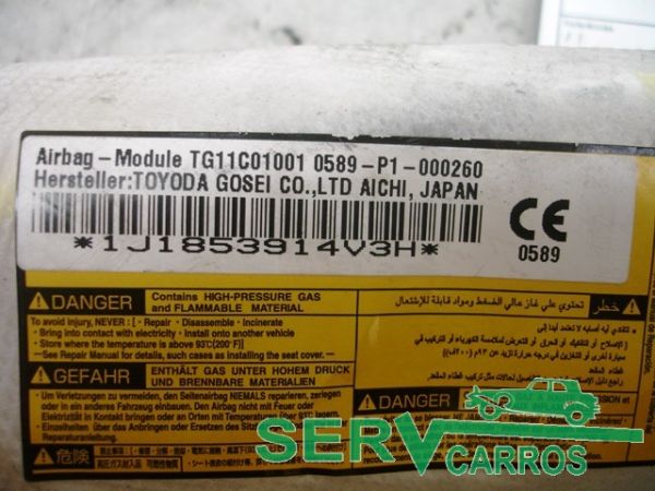 Airbag banco direito TOYOTA Auris Hatchback (_E18_)