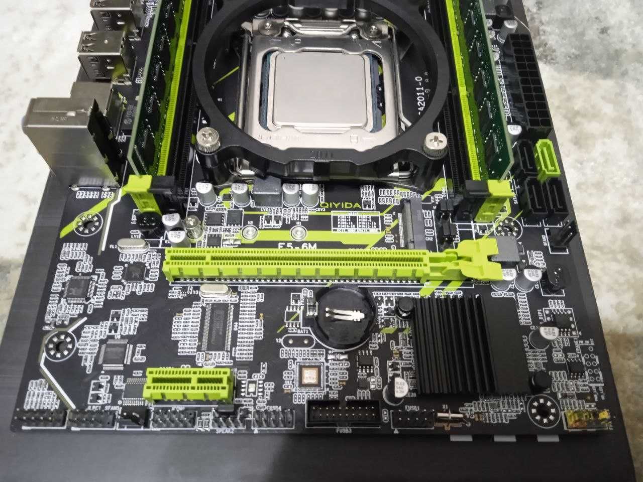 Комплект X79 + 2650v2 или 2689 + 16GB RAM, LGA 2011.