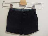 2 calções/conjunto: azuis escuros e cinza, bombazine ZARA Baby 6/9m
