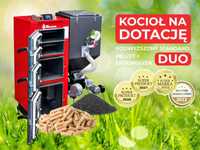 Piec, kocioł C.O. Ekopel 19 kW DUO na PELLET + ekogroszek 5 KLASA