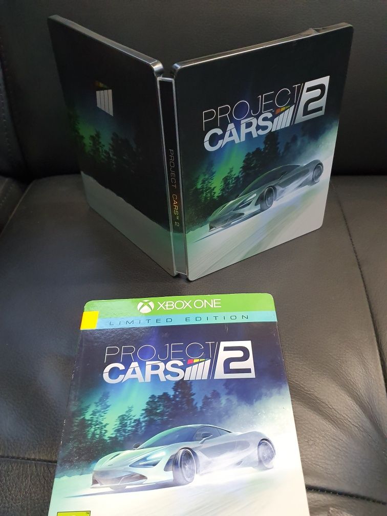 Steelbook kody dlc Project cars 2 xbox one limited edition