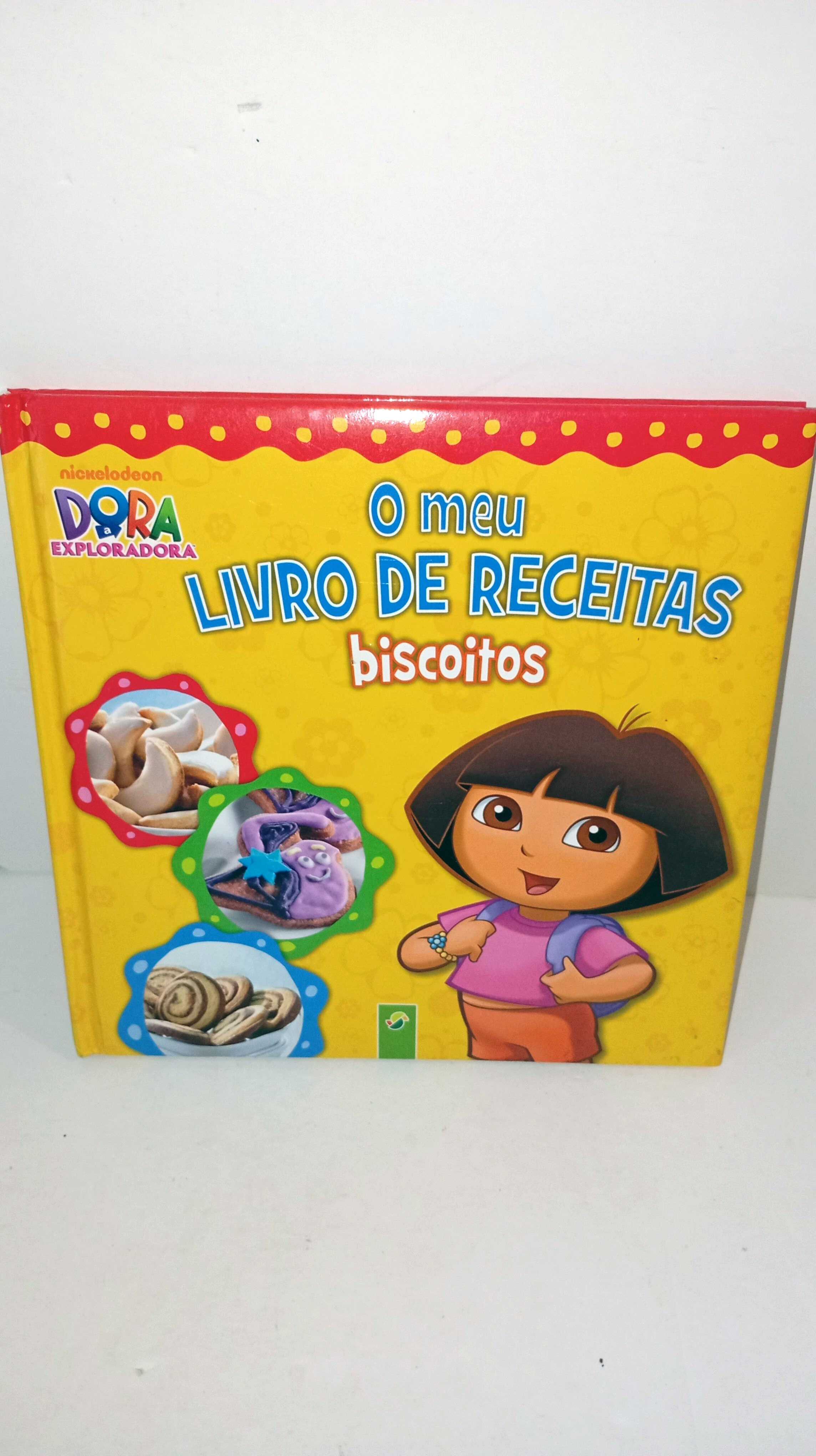 O Meu livro de Receitas - Biscoitos - Dora Exploradora