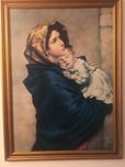 Quadro com a nossa Sra da Conceicão