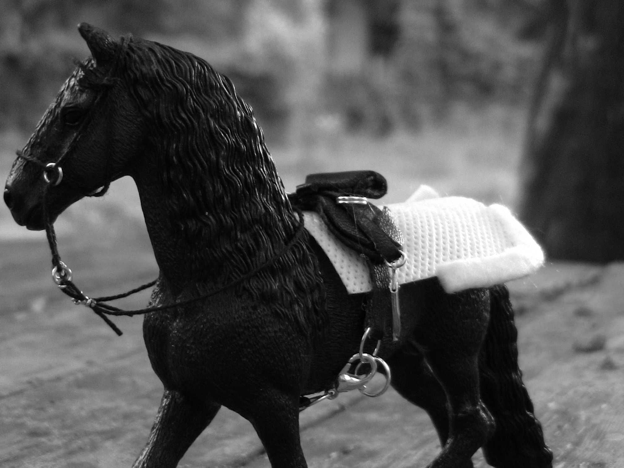 Конкурний комплект для коней Schleich. Амуніція на конях Schleich.