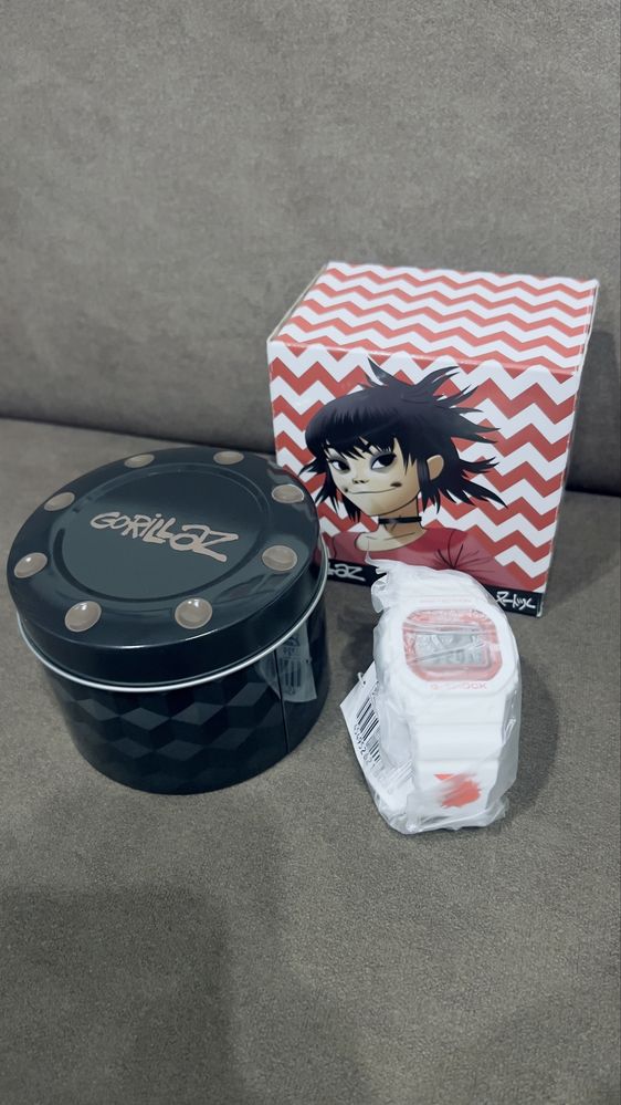 Zegarek limitowany Casio g shock x Gorillaz Noodle