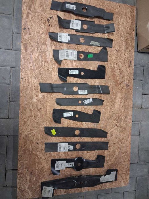 Komplet 12 noży do amatorskich i profesjonalnych kosiarek Sabo/innych