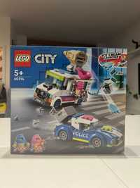 Klocki LEGO City Policyjny pościg za furgonetką z lodami