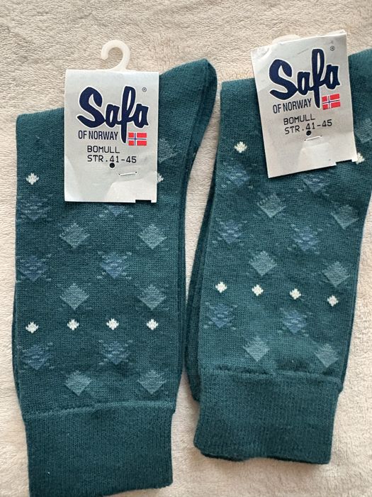 Nowe norweskie skarpety męskie- 2 pary