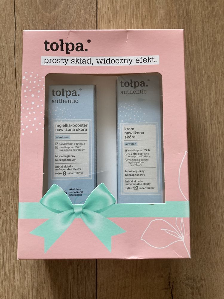 Zestaw dermokosmetyków Tołpa Authentic nawilżona skóra