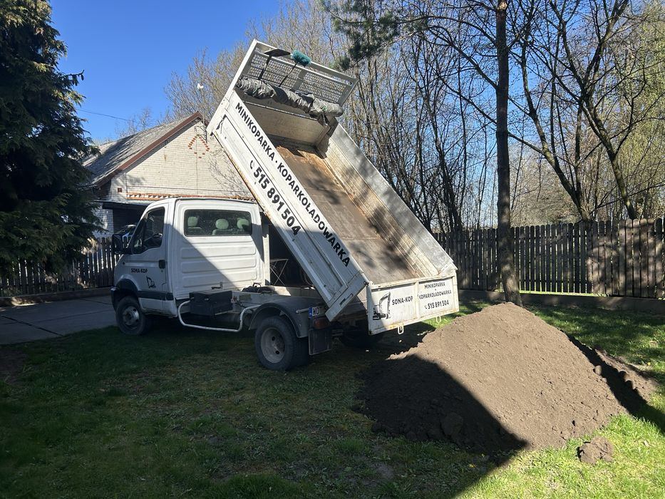 Piach ziemia kruszywo gruz