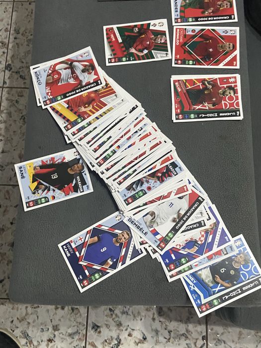 200 Cromos seleçao Portuguesa e cromos do euro 2024