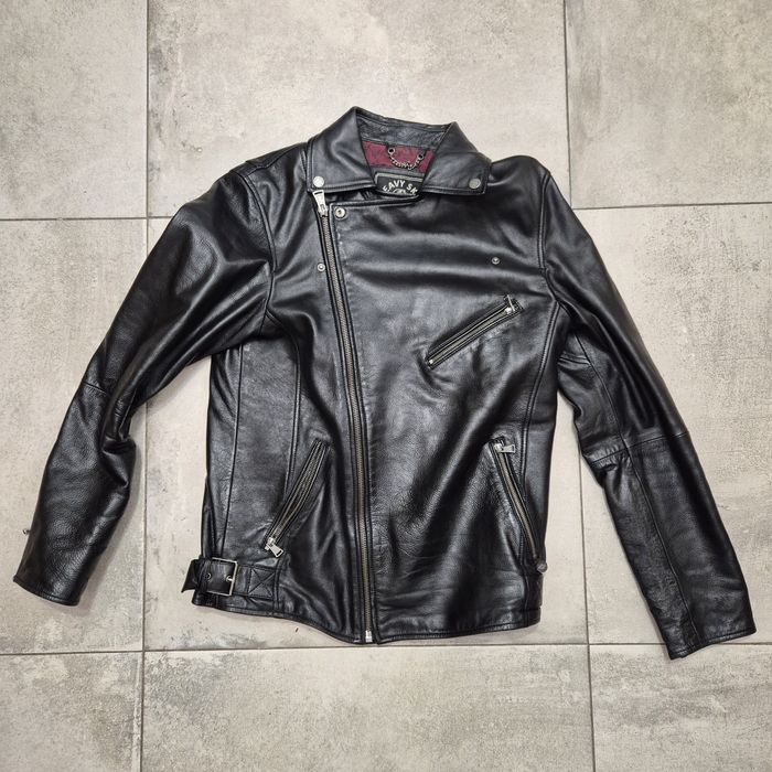 Casaco de cabedal estilo "Perfecto"