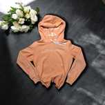 Morelowa bluza damska z kapturem sportowa oversize Champion bawełna