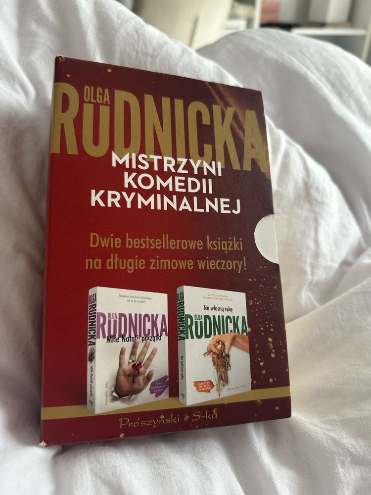 Olga Rudnicka- zestaw dwóch bestsellerowych książek!