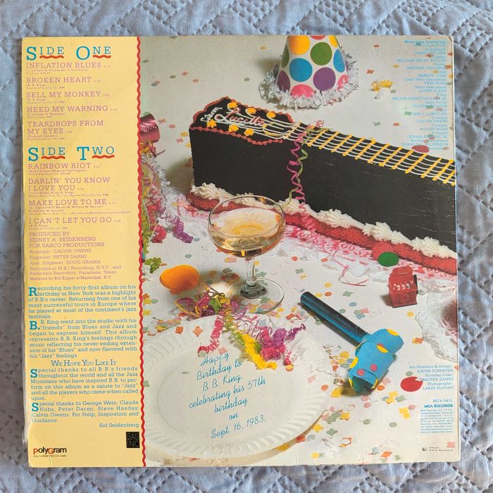 2 discos vinil - B.B. King "Blues Jazz" + Tom Jones "Help Yourself"