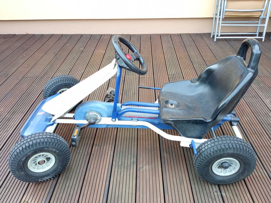 Gokart na pedała PUKY F600 L, regulowany fotel, wolne koło