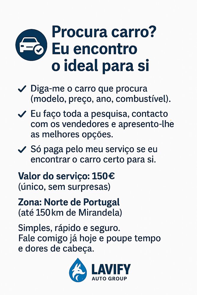 Procura carro usado? Nós tratamos de tudo