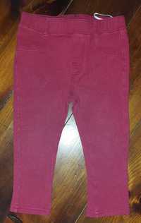 H&M, Spodnie ala jeansy dla dziewczynki, rozmiar 86