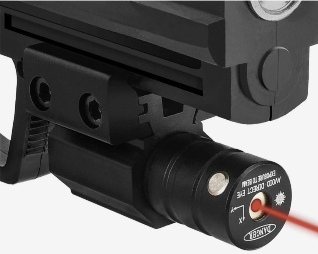 Wskaźnik Laserowy czerwony celownik laserowy szyna 11mm 20mm