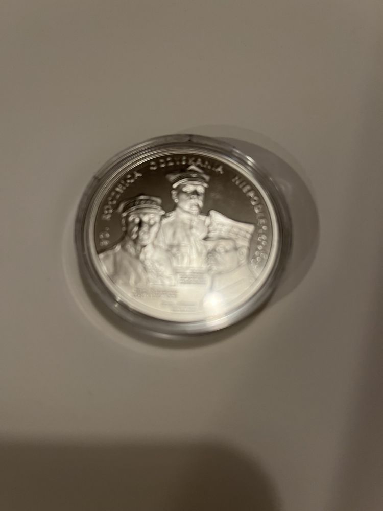Moneta 20 zł srebrna 90 rocznica Odzyskania Niepodległości