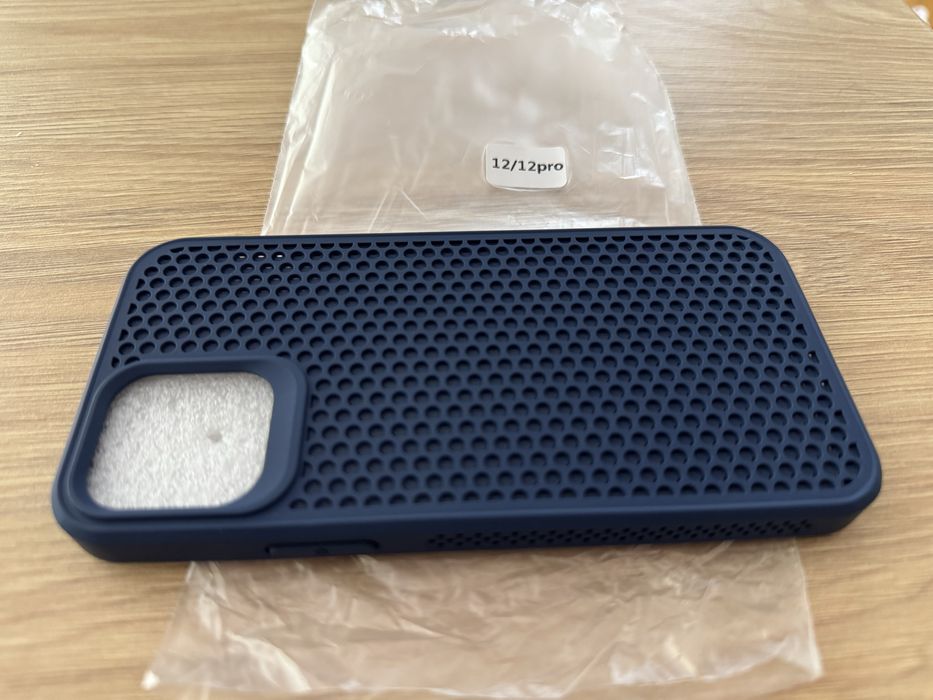 Etui dla iphone 12 pro, niebieski