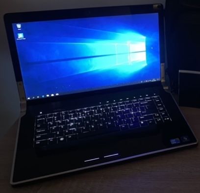 Laptop DELL XPS 1647 z nową baterią i zasilaczem uszkodzony !!!