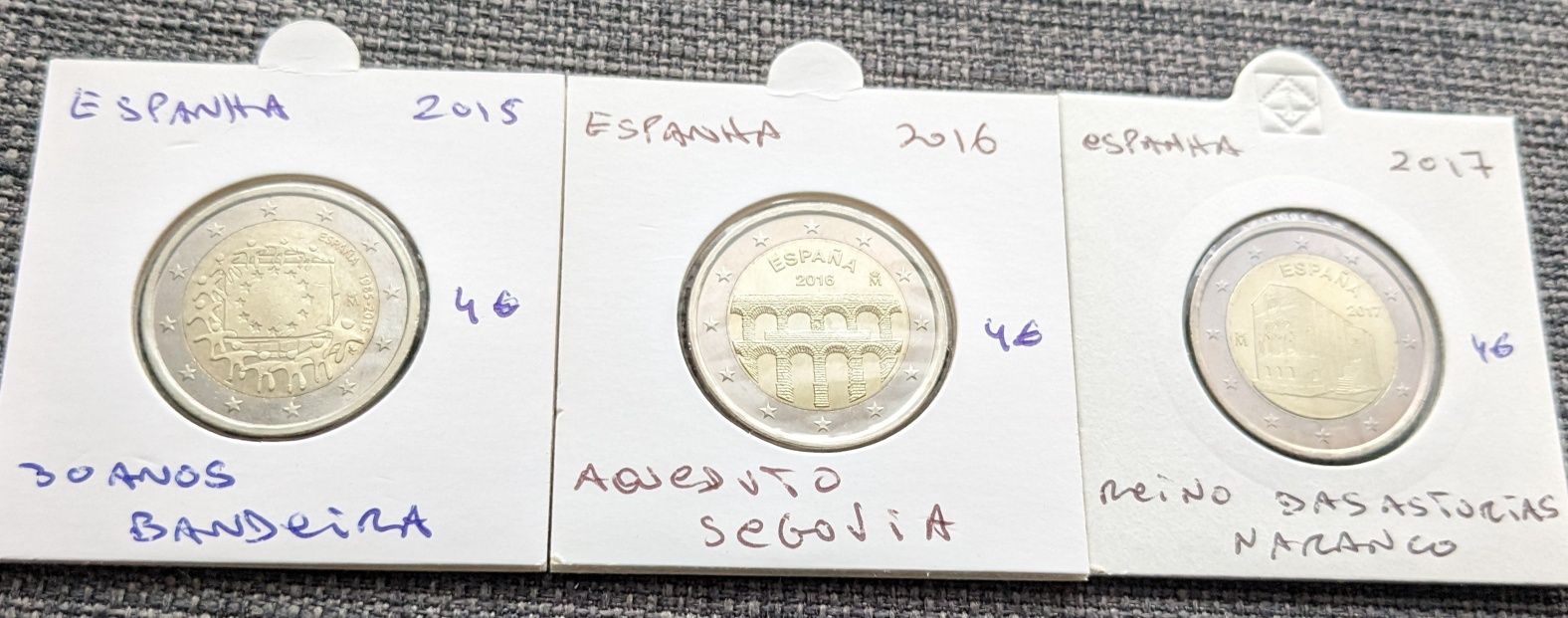 Moedas comemorativas 2€