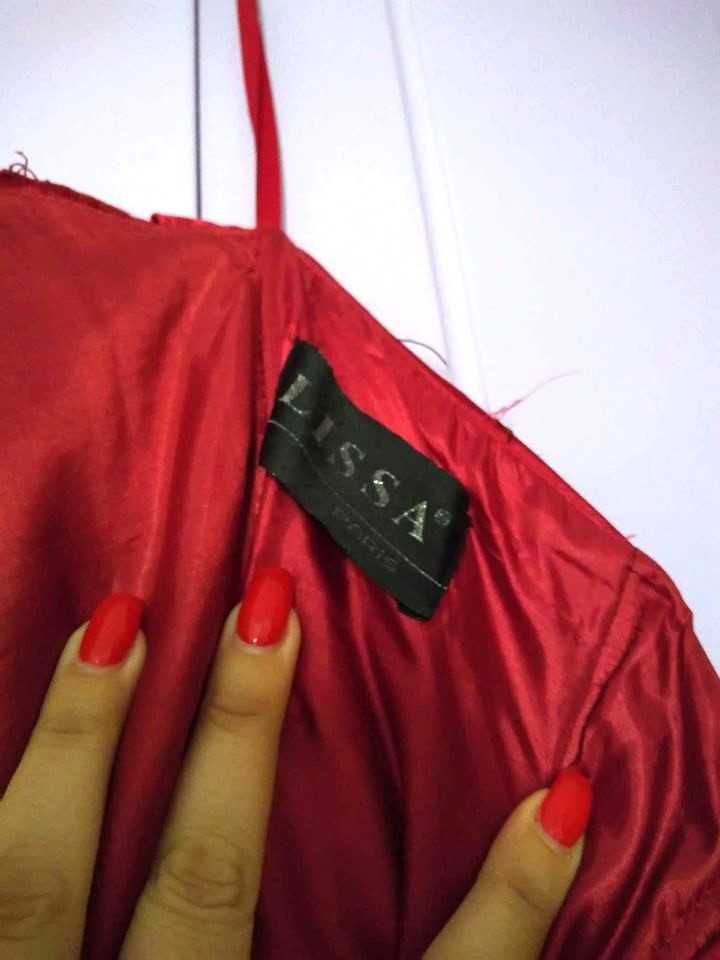 Vestido de festa vermelho