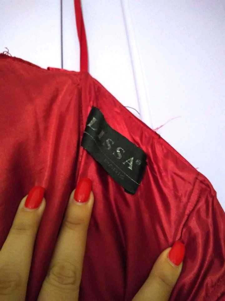 Vestido de festa vermelho