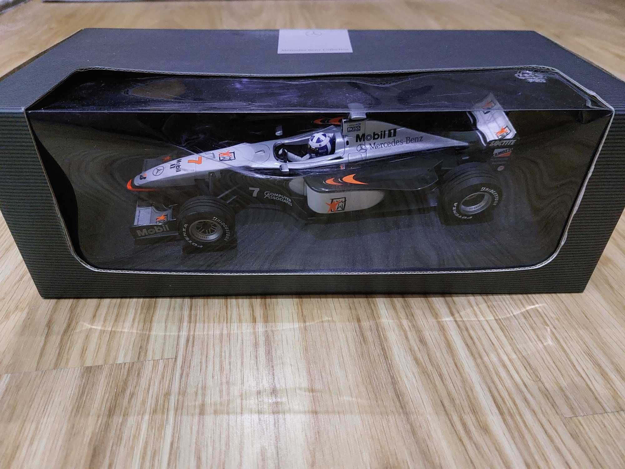 Miniatura Minichamps 1/18 McLaren Mercedes MP4/13 D. Coulthard #7 1998