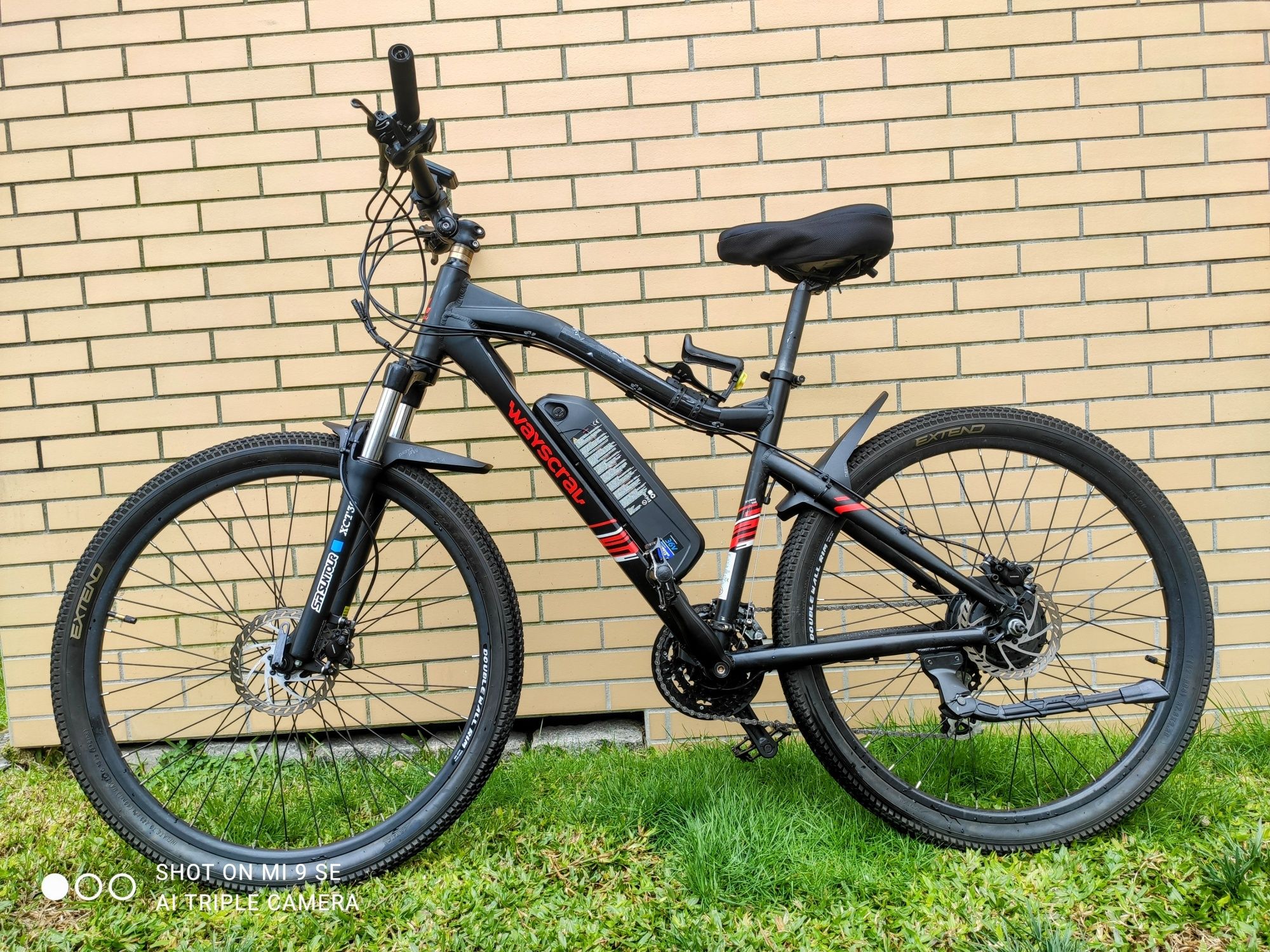 Bicicleta elétrica Wayscral Anyway E200. Melhorada c/ apgrades 
- Bici
