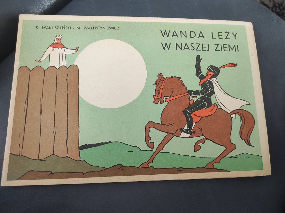 Komiks PRL Wanda leży w naszej Ziemi. K. Makuszyński. Stan idealny