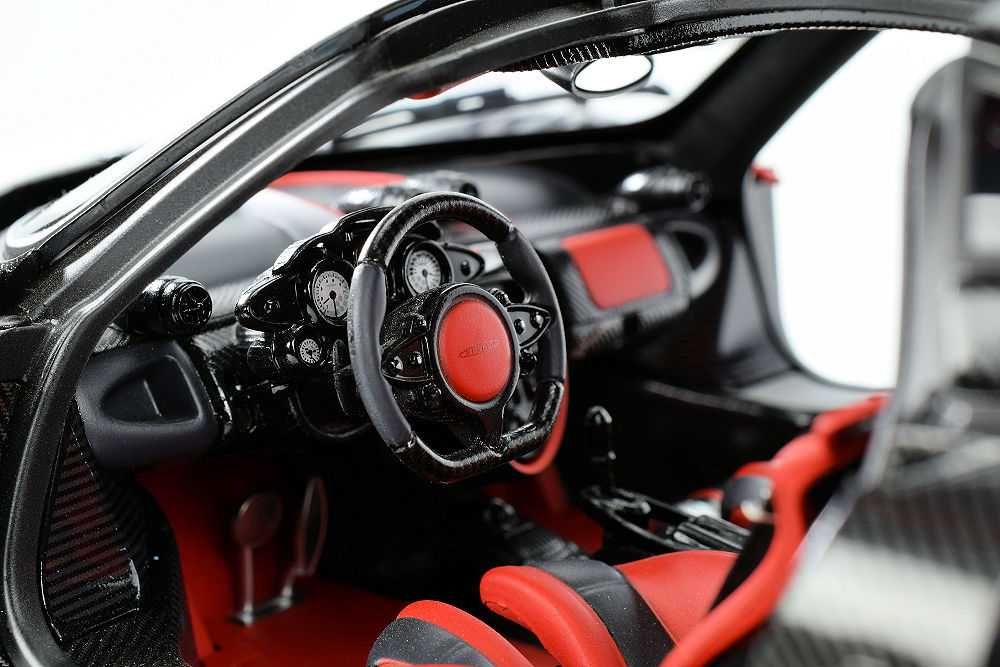 1/18 pagani huayra bc 2016 grey carbon (autoart)