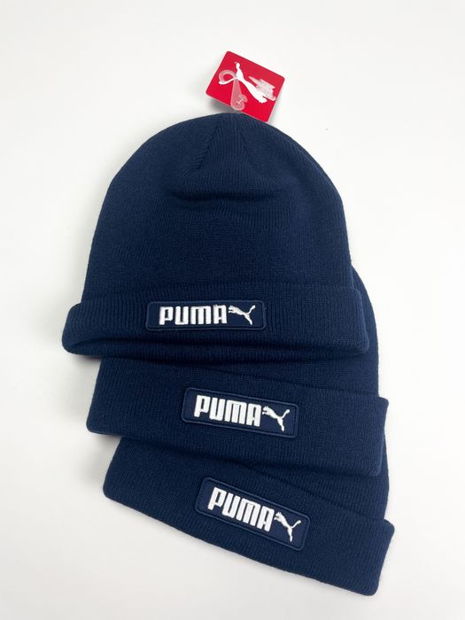 Оригінал! Чоловіча Шапка Puma синя / Нова з бірками!