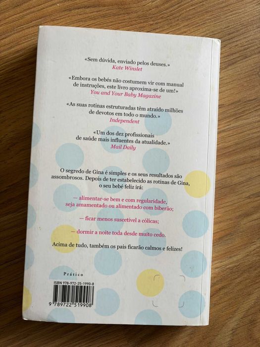 O Livro do bebé feliz Gina Ford
