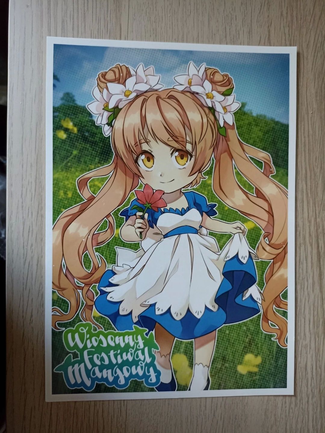 karta festiwalowa Wiosenny Festiwal Mangowy waneko anime manga