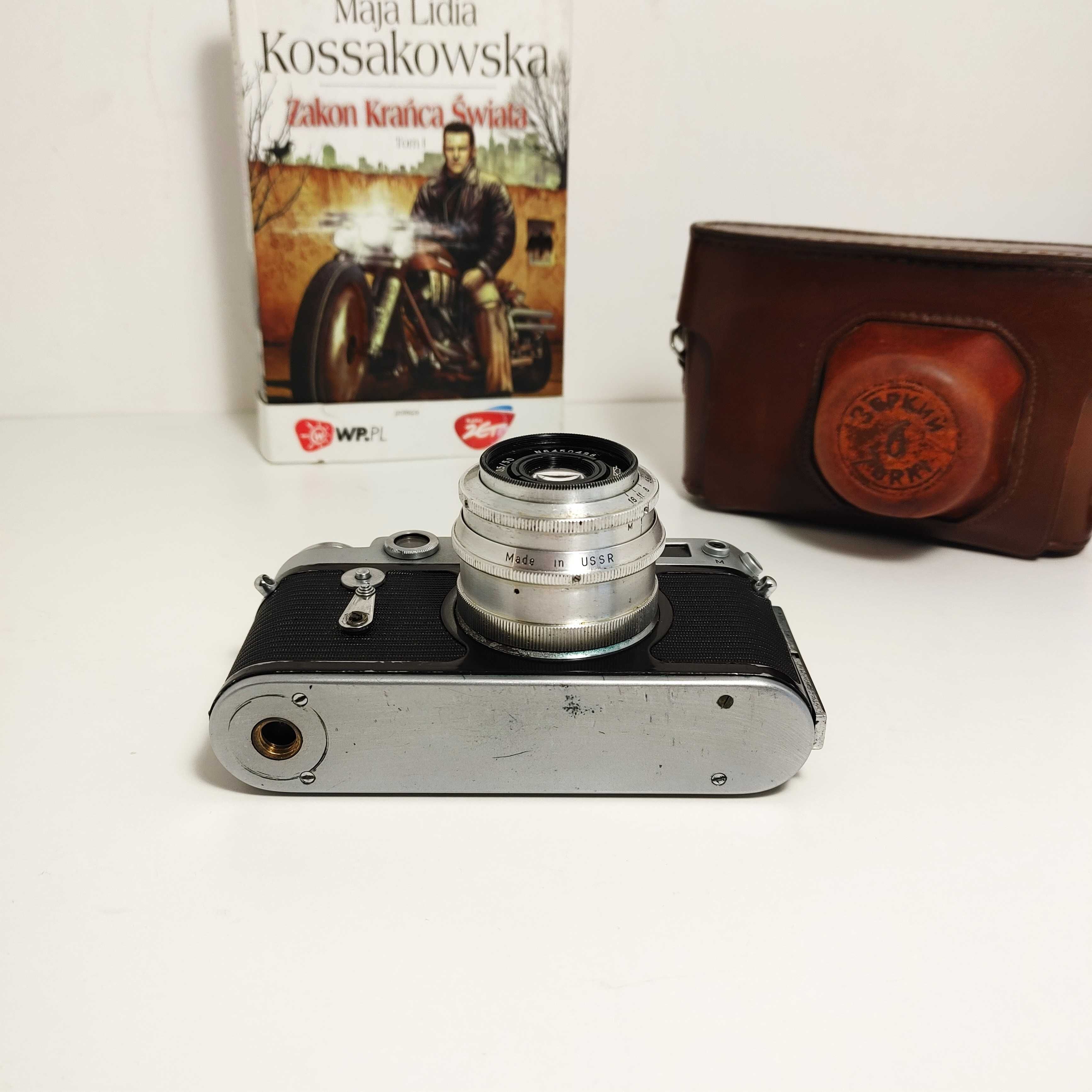 Analogowy aparat dalmierzowy ZORKI 6 Indrustar-50 3,5 50mm RETRO 1959r