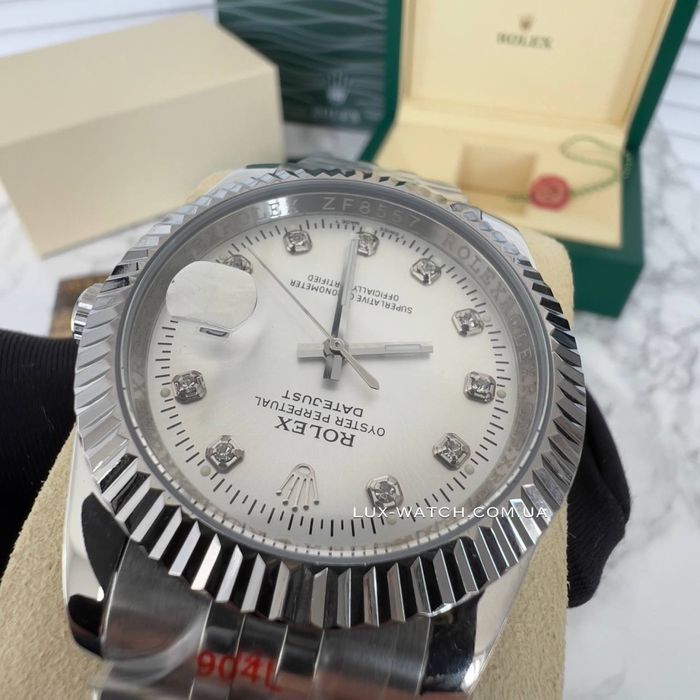 Часы Rolex DateJust Diamond Ролекс годинник
