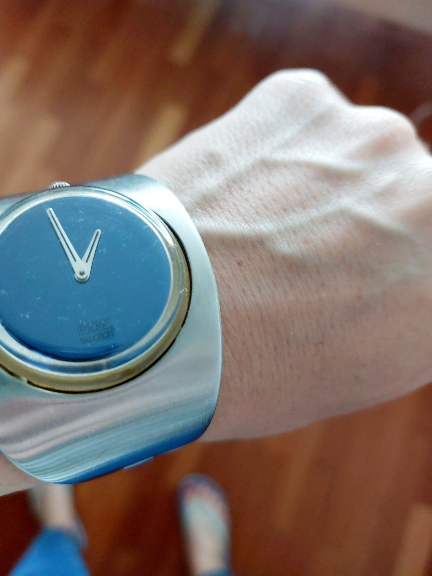 Relógio Swatch Pop pulseira metal