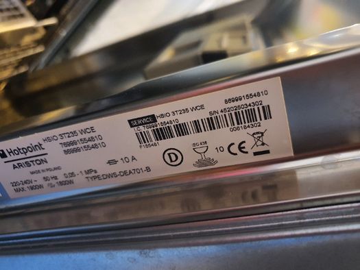 Zmywarka Hotpoint Ariston HSIO 3T235 WCE
