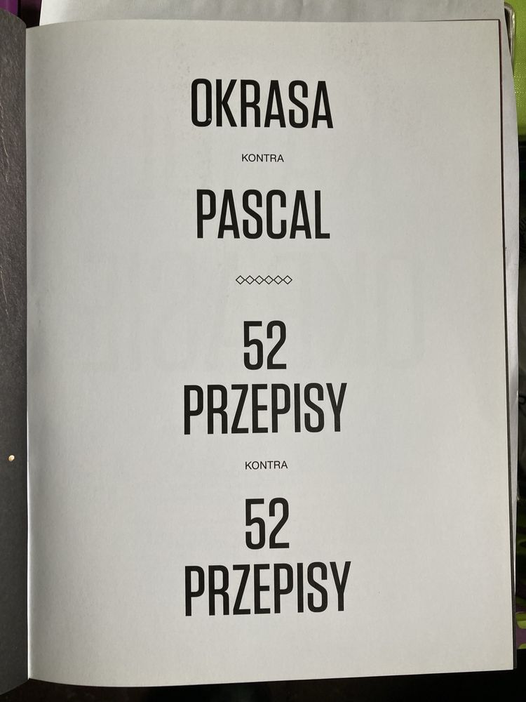 Pascal kontra Okrasa. 52 przepisy kontra 52 przepisy