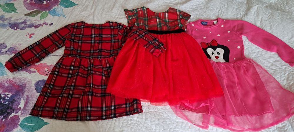 98 104 sukienka sukienki święta sesja tiul błyszczące Lupilu Primark
