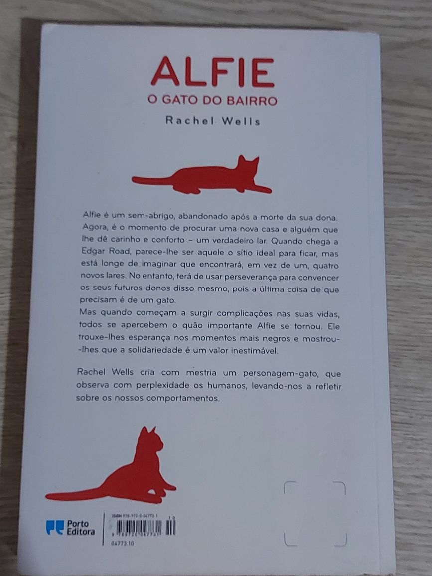 Livro: Alfie O gato do Bairro